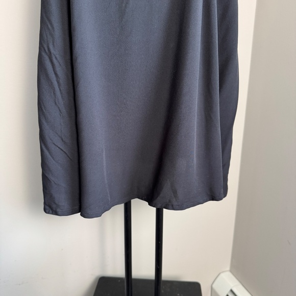 GAP New Sleeveless Fit & Flare Cami Dress Black Small Tie Straps Cocktail Summer - Picture 3 of 16